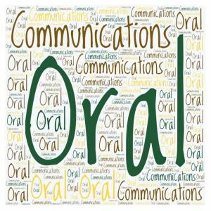 Oral communications